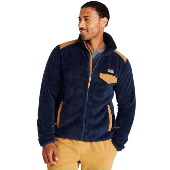 L.L.Bean Men’s Hi-Pile Fleece Zip-up Jacket Size S - Picture 1 of 9
